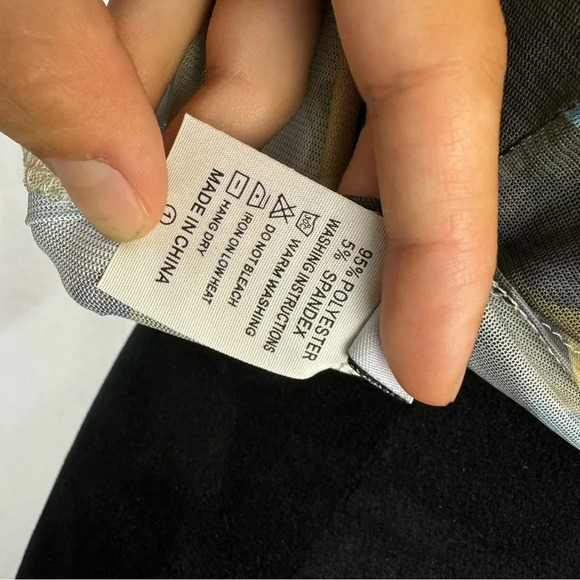 NWT Women's Floral Small bustier Corset Crop Stretchy top Sz Large - Picture 6 of 6